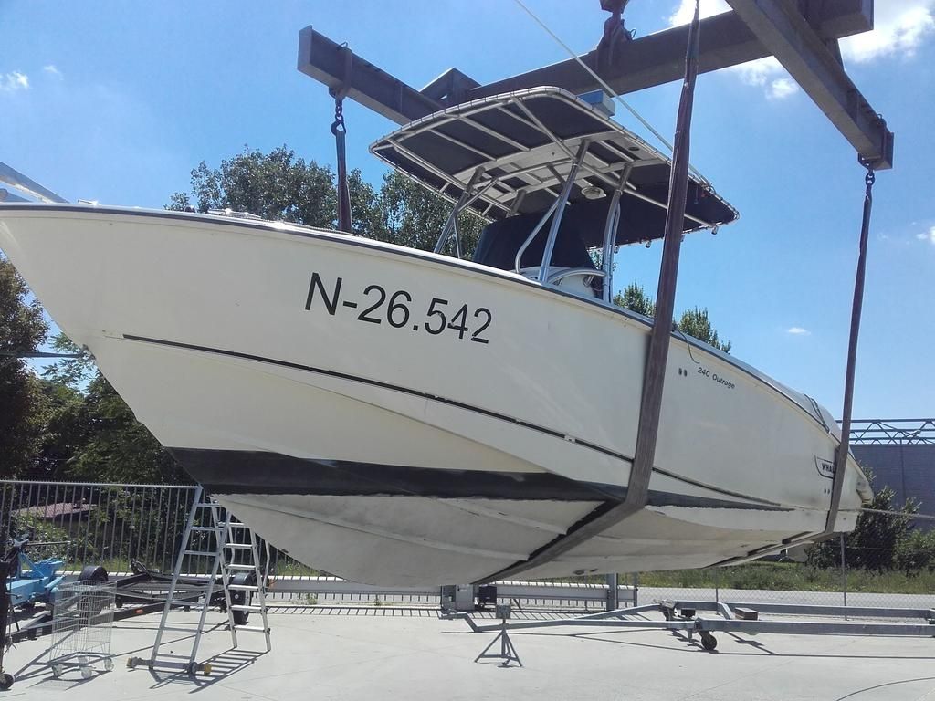 Antifoulingentfernung nachher