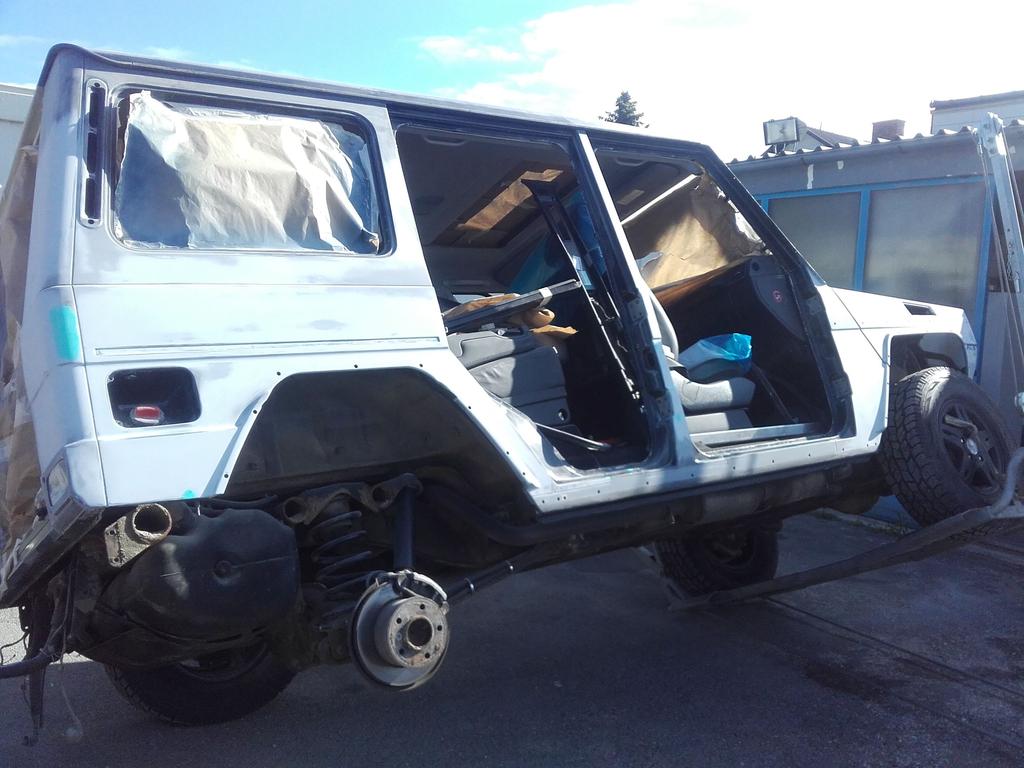 Mercedes G Reinigung 1
