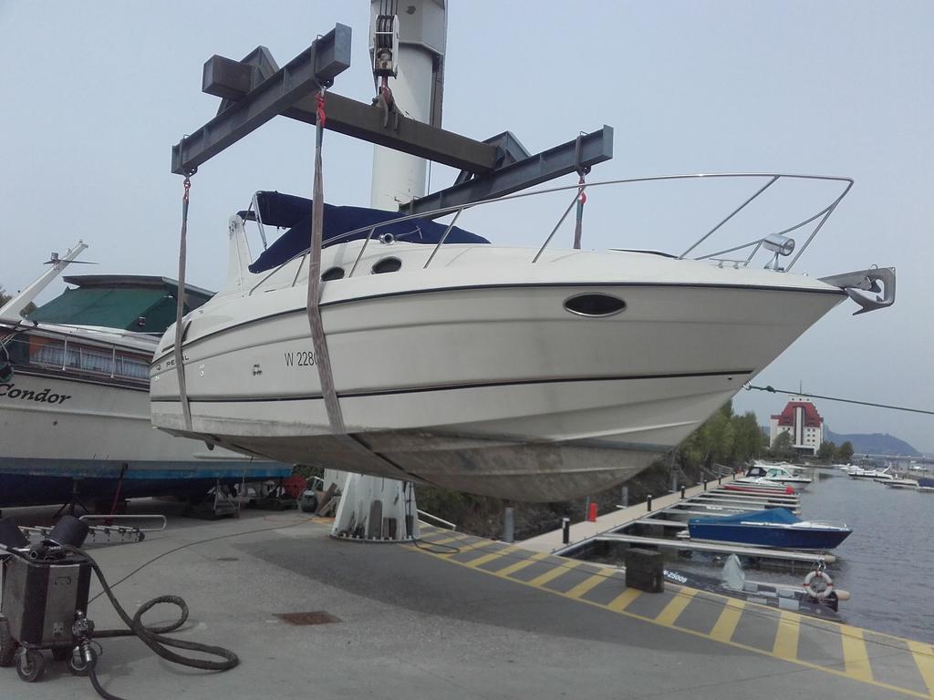 Antifoulingentfernung nachher